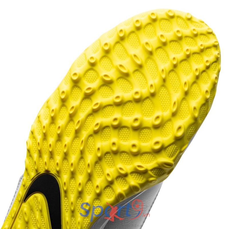 Nike Tiempo Legend 9 Academy TF - Trắng/Đen/Vàng - DA1191-107