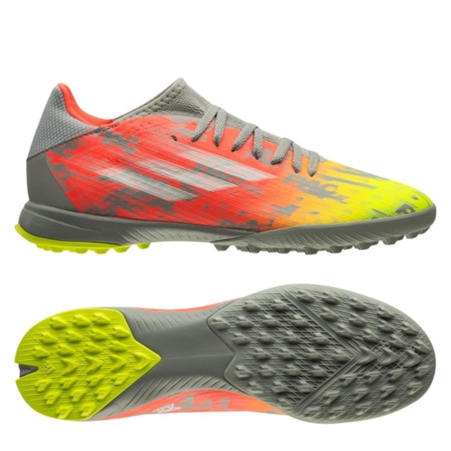 adidas X Speedflow .3 TF Numbers Up - Clonix/Footwear White/Solar Yellow