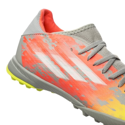 adidas X Speedflow .3 TF Numbers Up - Clonix/Footwear White/Solar Yellow