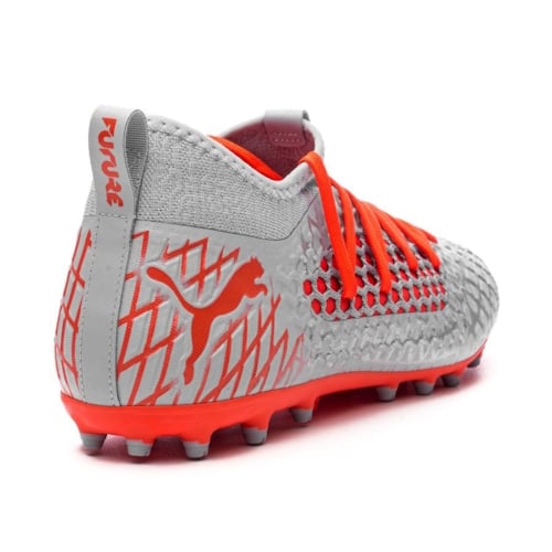 PUMA Future 4.3 Netfit MG Anthem - Bạc/Cam - 105684 01