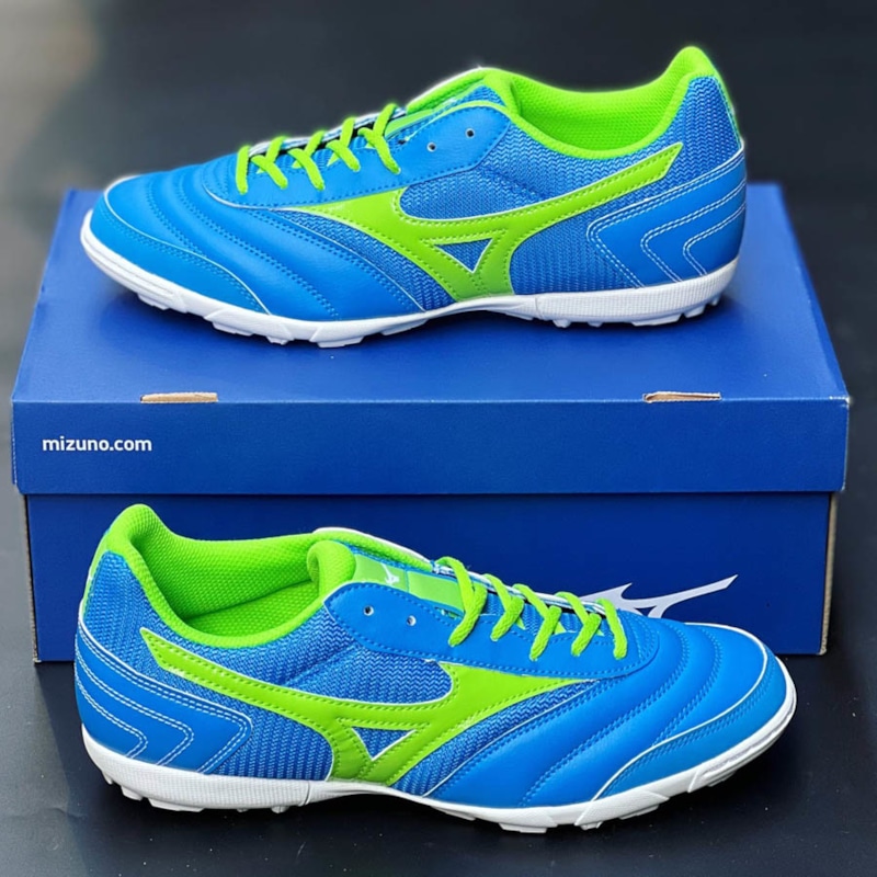 Mizuno Mrl Sala Club Q1GB210330 Xanh biển/Xanh lá/Trắng
