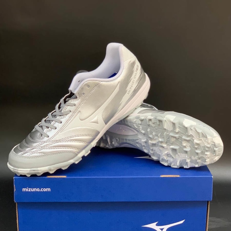 Mizuno Monarcida Neo Sala Pro TF Q1GB212103 Bạc/Trắng