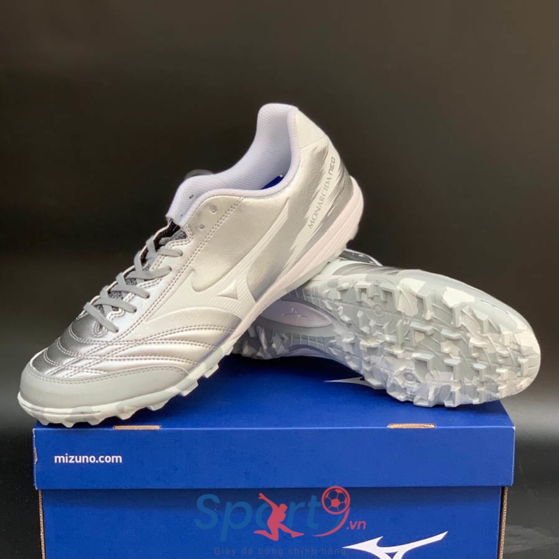 Mizuno Monarcida Neo Sala Pro TF Q1GB212103 Bạc/Trắng