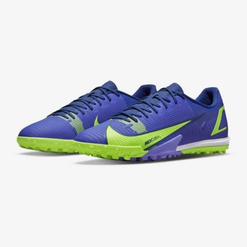 Nike Mercurial Vapor 14 Academy TF Football Recharge - Tím/Xanh Dạ Quang - CV0978-474