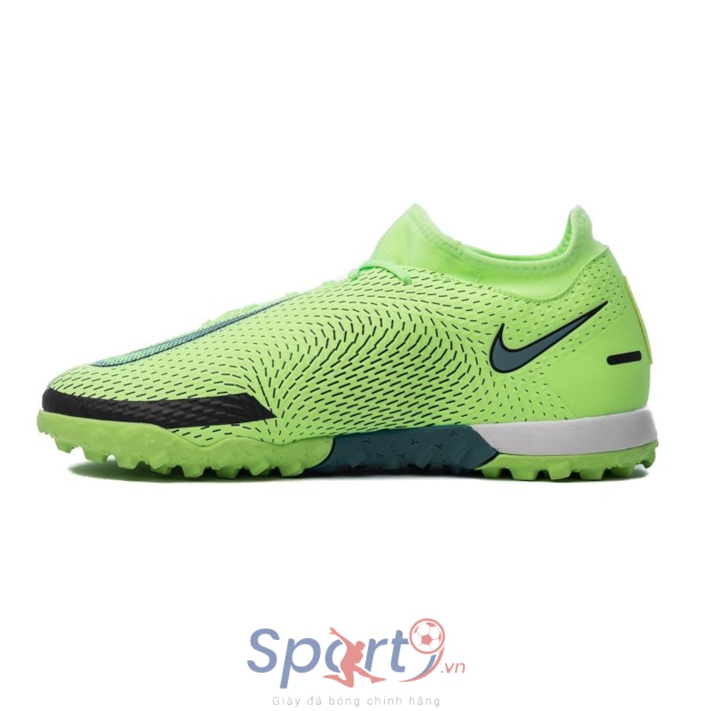 Nike Phantom GT Academy DF TF Impulse - Lime Glow/Aquamarine