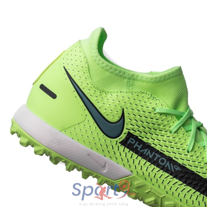 Nike Phantom GT Academy DF TF Impulse - Lime Glow/Aquamarine