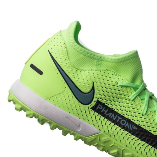 Nike Phantom GT Academy DF TF Impulse - Lime Glow/Aquamarine