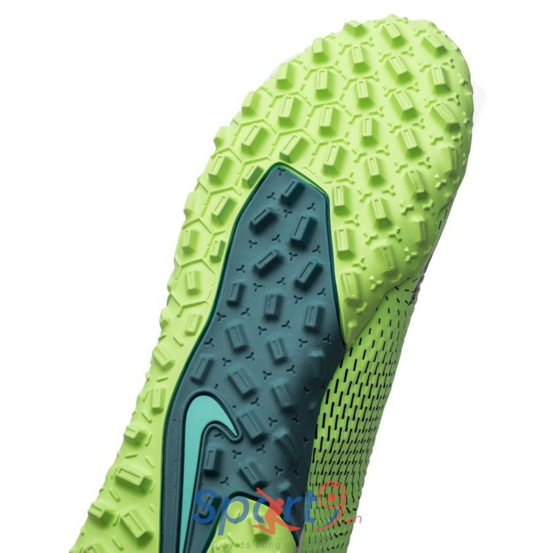 Nike Phantom GT Academy DF TF Impulse - Lime Glow/Aquamarine