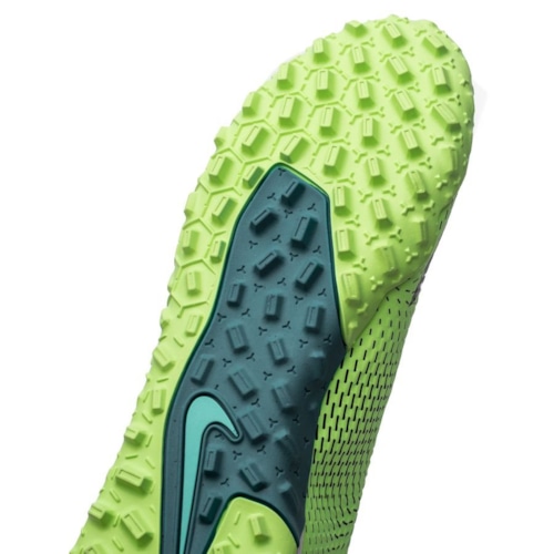 Nike Phantom GT Academy DF TF Impulse - Lime Glow/Aquamarine