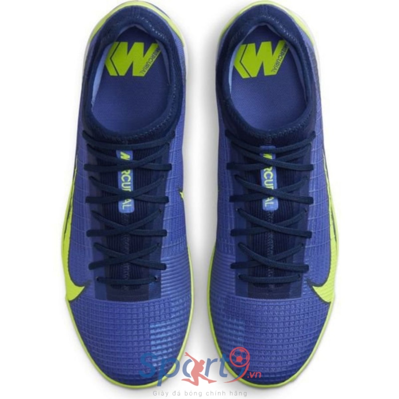 Nike Mercurial Zoom Vapor 14 Pro TF Football Recharge - CV1001-574 - Tím/Xanh Dạ Quang