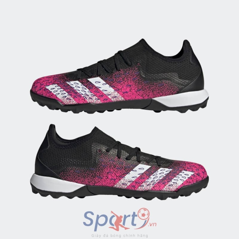 adidas Predator Freak .3 Low TF Superspectral - Màu Đen/Trắng/Hồng