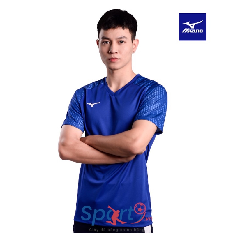 MIZUNO ÁO ĐẤU HAGL 2021 - ÁO THỦ MÔN XANH DƯƠNG