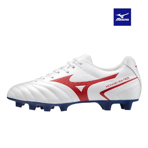 MIZUNO MONARCIDA NEO II SELECT TRẮNG LOGO ĐỎ