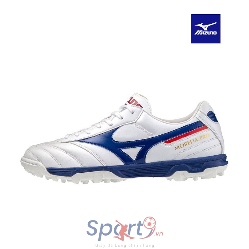 MIZUNO MORELIA II PRO AS TRẮNG LOGO XANH