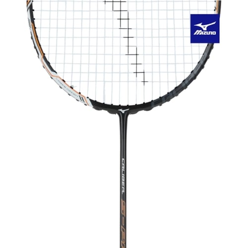 MIZUNO VỢT CẦU LÔNG CALIBER S-PRO MIZUNO ĐEN TRẮNG CAM