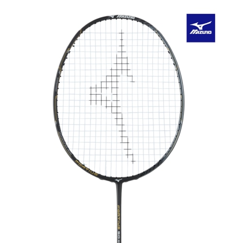 MIZUNO VỢT CẦU LÔNG FORTIUS 50 SPIRIT MIZUNO ĐEN XÁM VÀNG