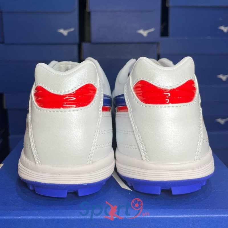 Mizuno Morelia TF - Q1GB210125 - Trắng/Xanh Biển