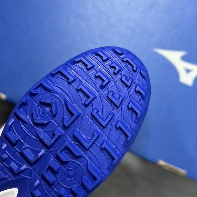 Mizuno Morelia TF - Q1GB210125 - Trắng/Xanh Biển