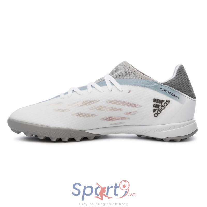 adidas X Speedflow .3 TF WhiteSpark - Bạc Xám
