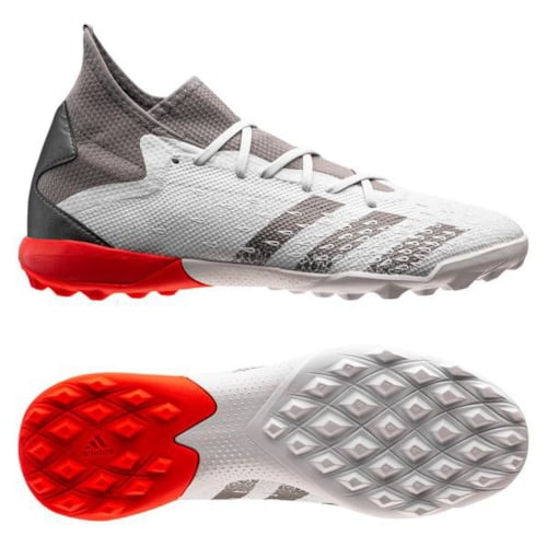 adidas Predator Freak .3 TF WhiteSpark - Footwear White/Iron Metal/Solar Red