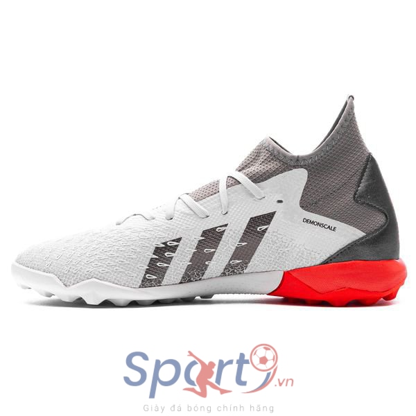 adidas Predator Freak .3 TF WhiteSpark - Footwear White/Iron Metal/Solar Red