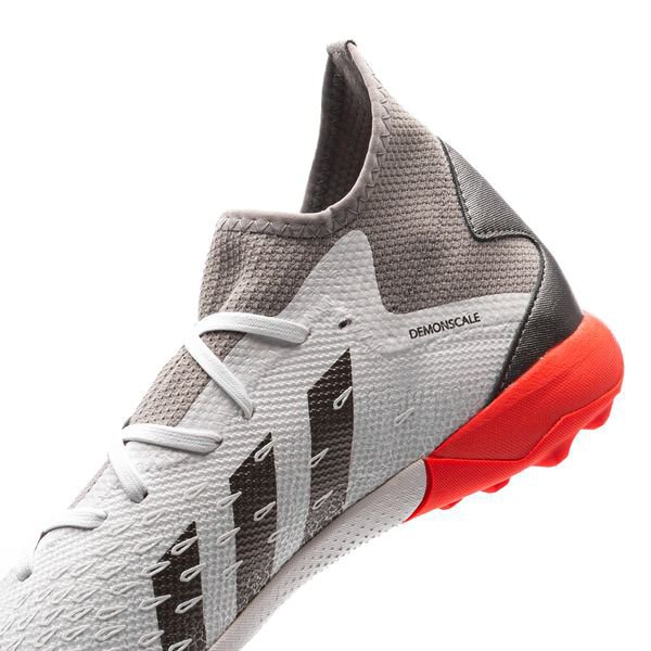 adidas Predator Freak .3 TF WhiteSpark - Footwear White/Iron Metal/Solar Red
