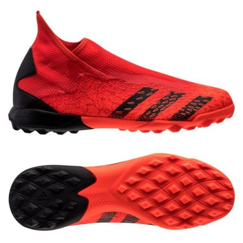 adidas Predator Freak .3 Laceless TF Meteorite - Red/Core Black/Solar Red