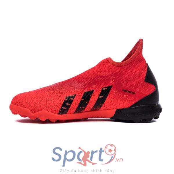 adidas Predator Freak .3 Laceless TF Meteorite - Red/Core Black/Solar Red
