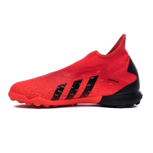 adidas Predator Freak .3 Laceless TF Meteorite - Red/Core Black/Solar Red