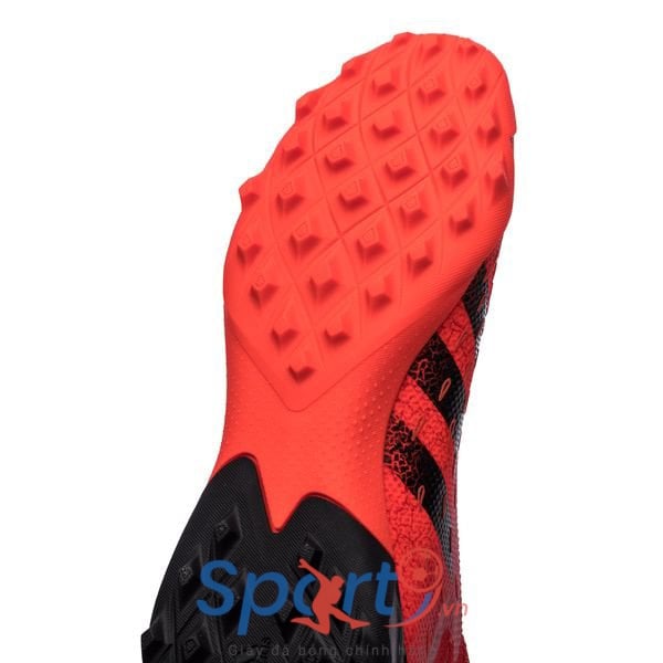 adidas Predator Freak .3 Laceless TF Meteorite - Red/Core Black/Solar Red