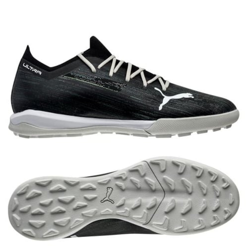 PUMA Ultra 1.2 Pro Cage TF - PUMA Black/Glacier Grey/Elektro Green