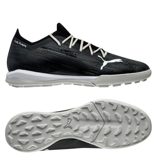 PUMA Ultra 1.2 Pro Cage TF - PUMA Black/Glacier Grey/Elektro Green