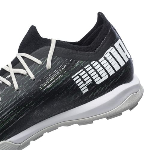 PUMA Ultra 1.2 Pro Cage TF - PUMA Black/Glacier Grey/Elektro Green