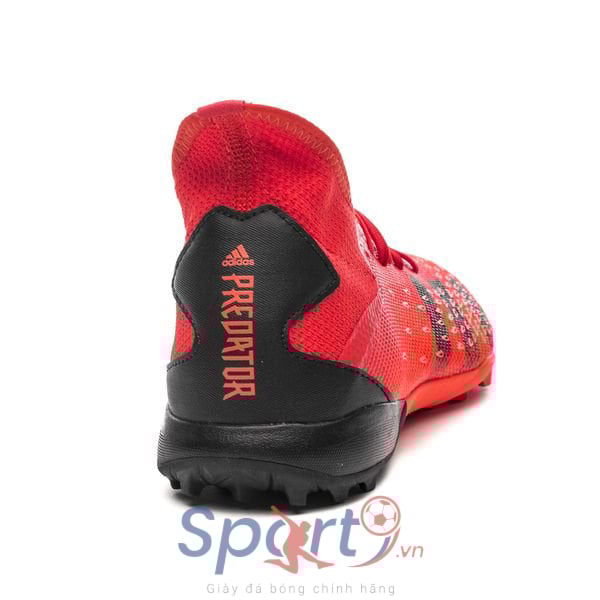 adidas Predator Freak .3 TF Meteorite - Red/Core Black/Solar Red