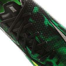 Nike Phantom GT 2 Academy TF Shockwave - Black/Metallic Platinum/Green Strike