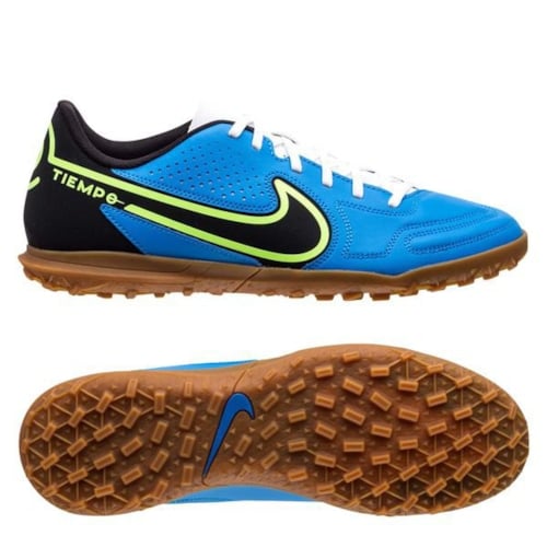 Nike Tiempo Legend 9 Club TF - Blue/Black/Lime Glow