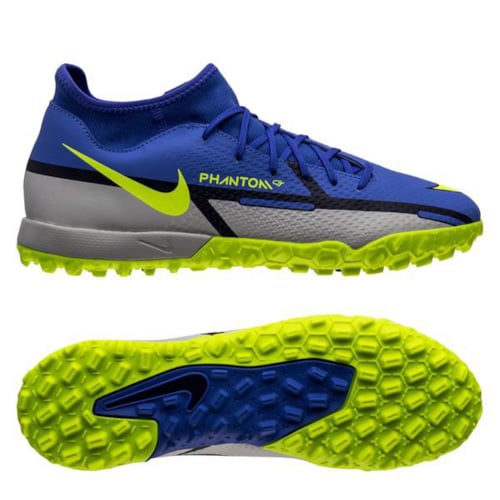 Nike Phantom GT 2 Academy DF TF Recharge - Sapphire/Volt/Grey Fog/Blue Void