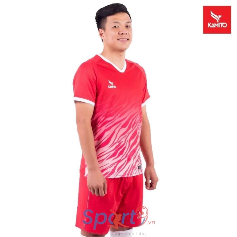 BỘ QUẦN ÁO BÓNG ĐÁ KHÁNH HÒA 2021 KMSH210510 - MÀU ĐỎ