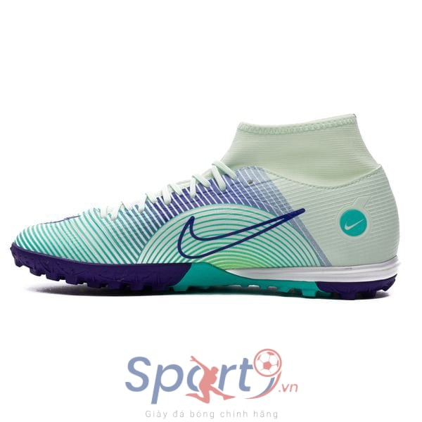 Nike Mercurial Superfly 8 Academy TF Dream Speed 5 - Barely Green/Volt/Electro Purple