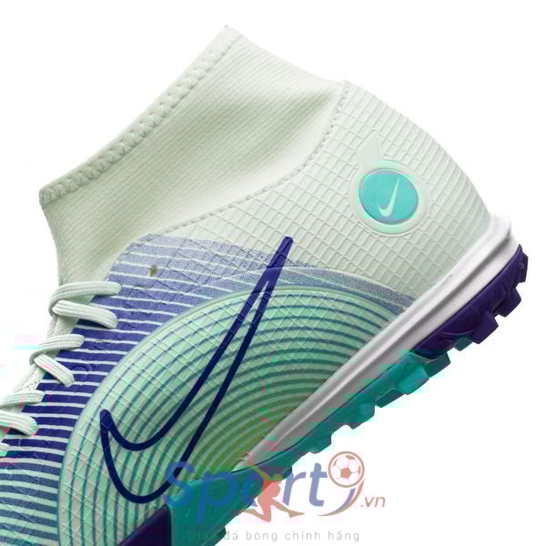 Nike Mercurial Superfly 8 Academy TF Dream Speed 5 - Barely Green/Volt/Electro Purple