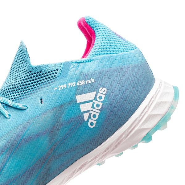 Adidas X Speedflow .1 TF Sapphire Edge - Xanh Ngọc/Hồng - GW7472