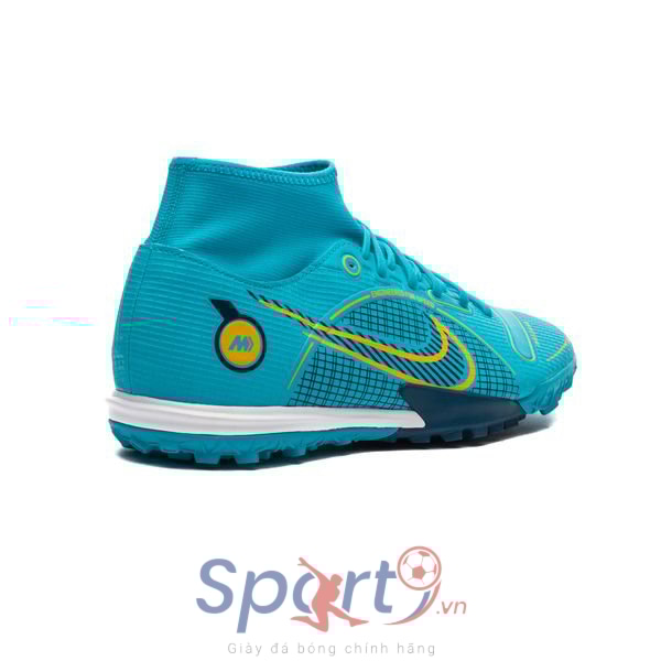 Nike Mercurial Superfly 8 Academy TF Blueprint - Chlorine Blue/Laser Orange/Marina