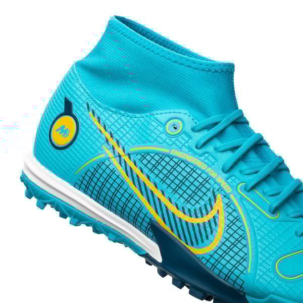 Nike Mercurial Superfly 8 Academy TF Blueprint - Chlorine Blue/Laser Orange/Marina