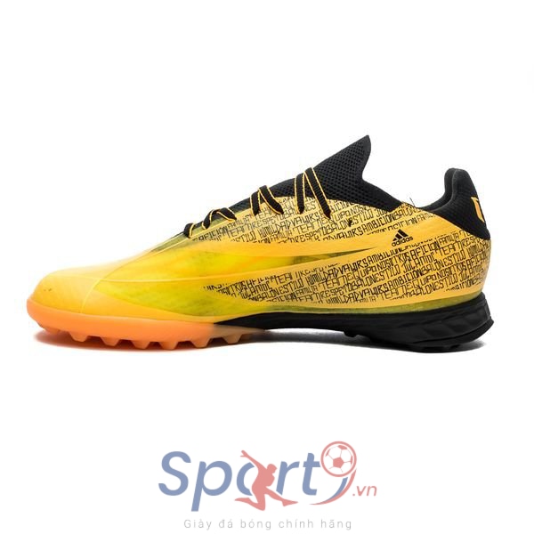 Adidas X Speedflow Messi .1 TF Mi Historia - Vàng/Đen - GW3864