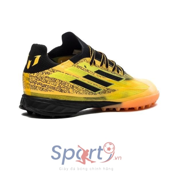 Adidas X Speedflow Messi .1 TF Mi Historia - Vàng/Đen - GW3864