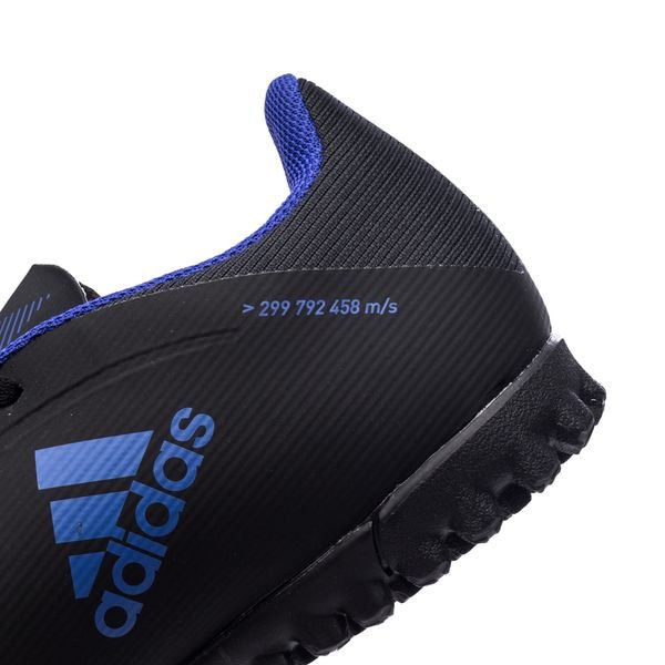 adidas X Speedflow .4 TF Edge of Darkness - Core Black/Sonic Ink/Solar Yellow