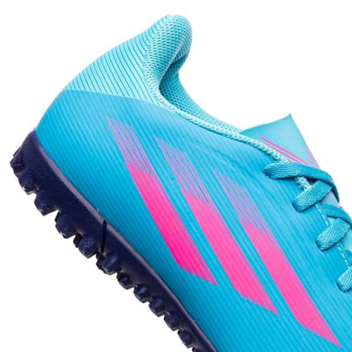 adidas X Speedflow .4 TF Sapphire Edge - Sky Rush/Shock Pink/Legend Ink