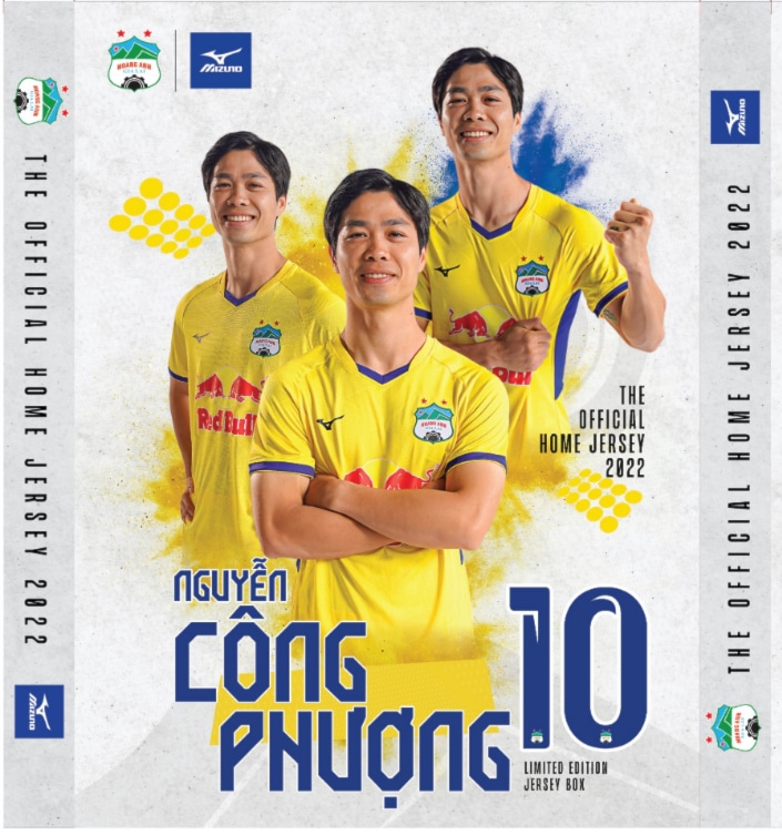 MIZUNO HỘP ÁO ĐẤU HAGL 2022 PHIÊN BẢN CÔNG PHƯỢNG 0