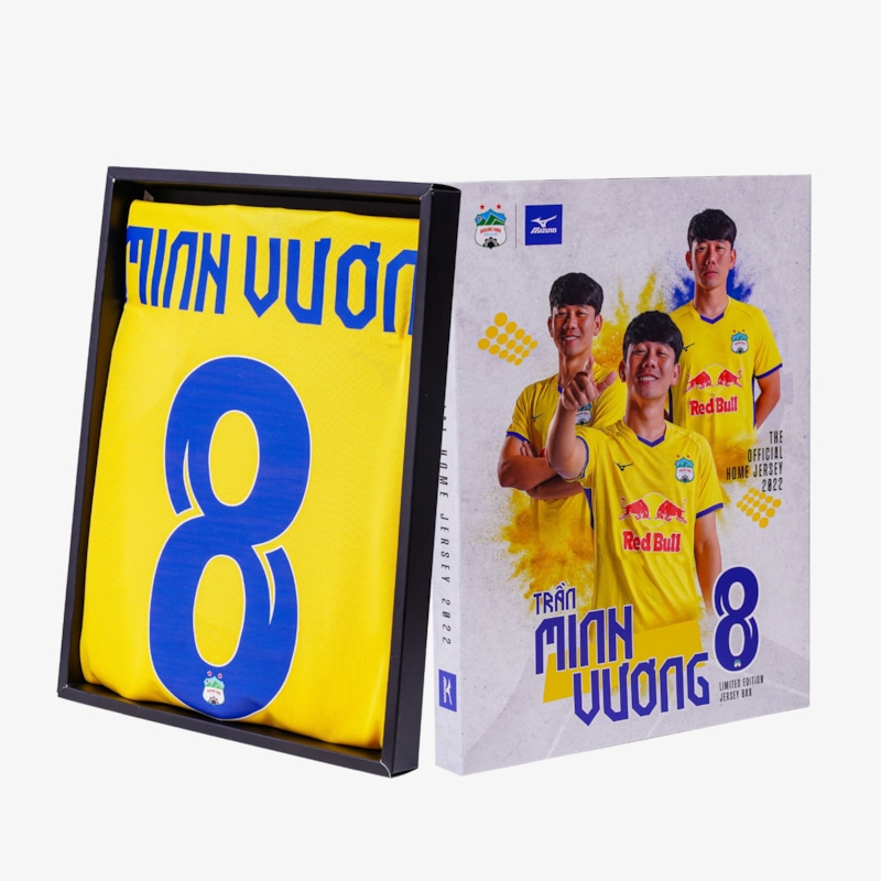 MIZUNO HỘP ÁO ĐẤU HAGL 2022 PHIÊN BẢN MINH VƯƠNG 0