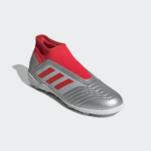 Adidas Predator 19.3 Laceless TF - Bạc/Đỏ - G27941